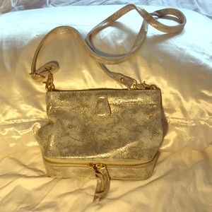 Anthropologie leather purse